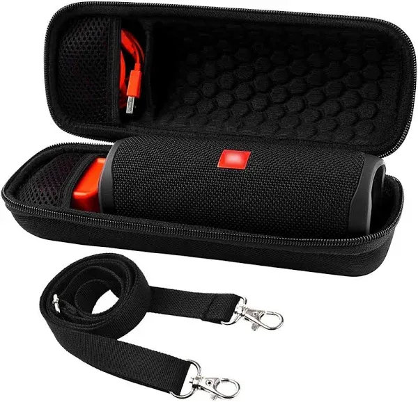 Comecase Portable Bluetooth Speaker Case for JBL FLIP 6 / 5 / 4, Hard Travel Sto