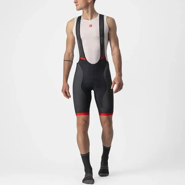 Castelli Competizione Kit Bib Shorts (Black/Silver Grey) (L)