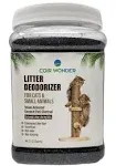 Cat Litter Deodorizer – Litter Box Odor Eliminator – 2.2 Lb (1 Kg) - Made of Activated Charcoal Carbon - Unscented – Longer Kitty Litter Life – Odor Control for Small Animal Pet Bedding