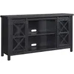 TV stand Clementine 68in Black Grain TV Stand Fits TV&#039;s 65in new