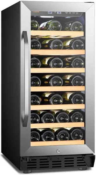 Lanbo 33 Bottle Single Zone Wine Cooler LW33S