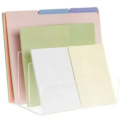 Juvale Clear Acrylic Folder Holder