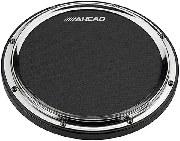 Ahead S-Hoop Marching Practice Pad 14" Black/Chrome | Reverb