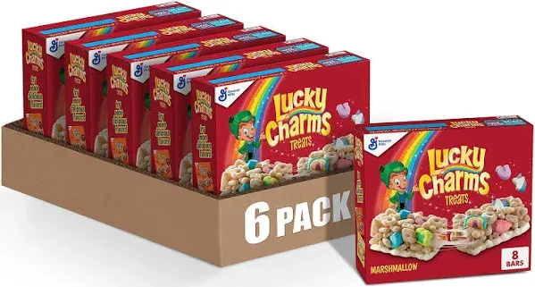 General Mills Lucky Charms Breakfast Cereal Treat Bars