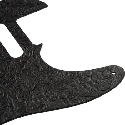 Fender Waylon Jennings Telecaster Pickguard Black | Reverb