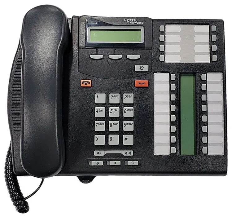 Nortel T7316 Phone Charcoal