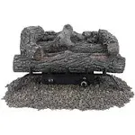 Pleasant Hearth 24 in. Southern Oak Vent Free Gas Log Set 30,000 BTU's