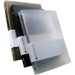 Elegant 3-Pack PVC Binder Covers for A5, A6, B5 – Stylish Document Organizer