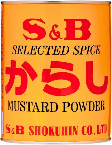 S & B Hot Mustard Oriental 3 oz