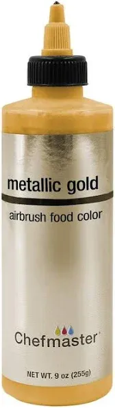 Chefmaster Metallic Gold 9oz Airbrush