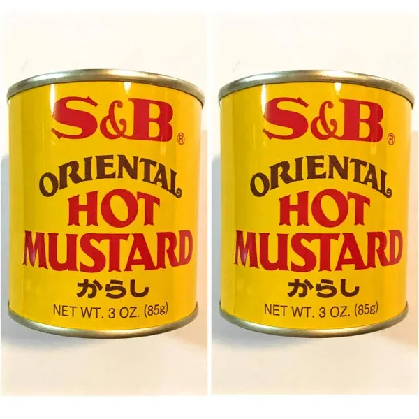 Oriental Hot Mustard Is Made From Selected Milled Mustard Seeds, 3-Ounce, 1 Pack