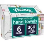 Kleenex Expressions Hand Towels, Disposable Hand Paper Towels, 60 Towels per Box