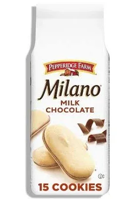 Pepperidge Farm Milano Milk Chocolate Cookies