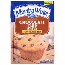 Martha White Muffin Mix, Chocolate Chocolate Chip 7.4 Oz