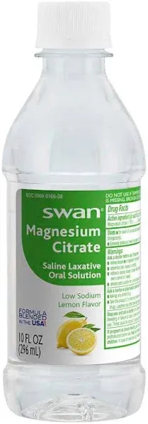 Swan Magnesium Citrate Saline Laxative Lemon Oral Solution