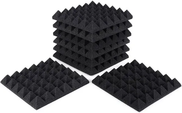 Gator 12x12" Acoustic Pyramid Panel 8-Pack