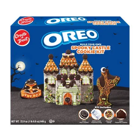 Oreo Spooky Castle Cookie Kit - 22.9 Oz