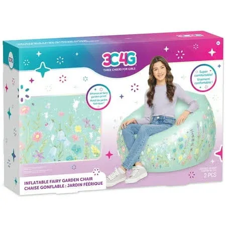 3C4G: Inflatable Fairy Garden Chair for Kids Ages 8+