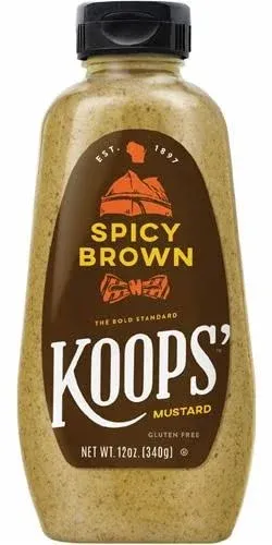 Koops' Deli Style Mustard - 12 x 12 Oz.