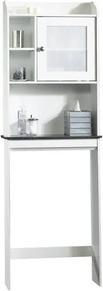 Sauder Caraway Bathroom Floor Cabinet, White