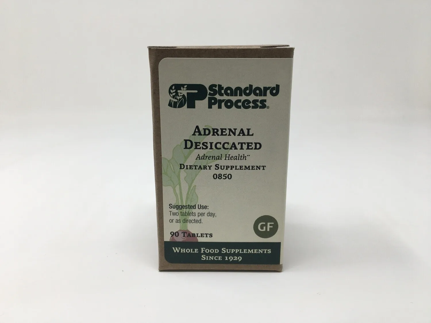 Standard Process Adrenal Desiccated 90 Tablets