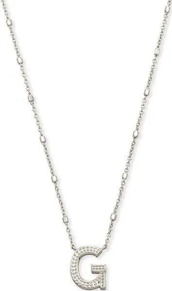 Kendra Scott Letter Pendant Necklace