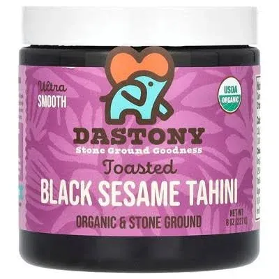 Dastony Organic Black Sesame Tahini 8 oz (227 g)