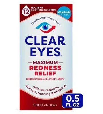 Clear Eyes Maximum Redness Relief Eye Drops