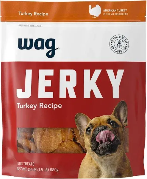 Wag Amazon Brand Wag Soft & Tender American Jerky Dog Treats