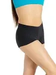 Capezio Boy Cut Low Rise Shorts - Black