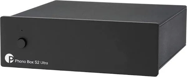 Project Phono box S2 MM/MC Phono (Black) in 100-240v, Made in Europe