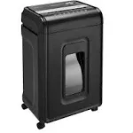 24 Sheet Cross Cut Paper, CD and Credit Card Shredder w/Pullout Basket,BLACK US