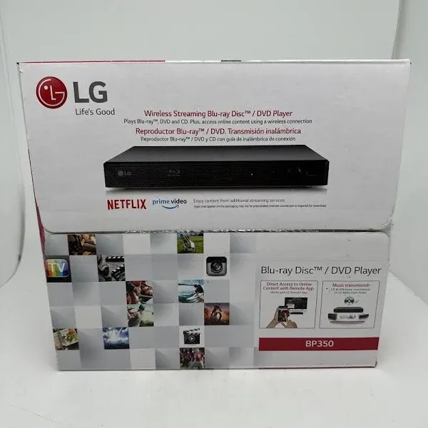 LG BP350 Blu-ray Disc Player