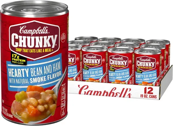 Campbell's Chunky Hearty Bean and Ham Soup