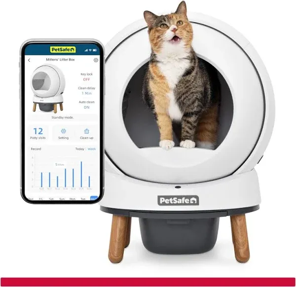 PetSafe ScoopFree SmartSpin Self-Cleaning Litter Box