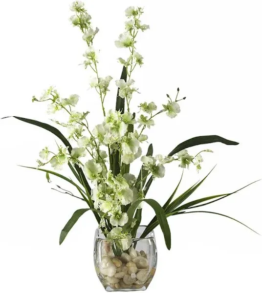 Southwestern Style Orchid Liquid Illusion Silk Flower Arrangement