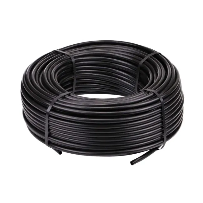 1 PAK 1/2inx 500&#039; Black; Poly Drip Watering Hose; UV Inhibitors; Contractor P...