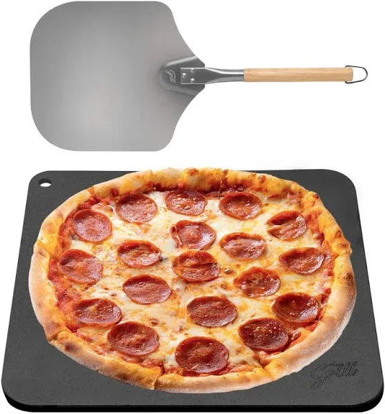 Hans Grill Pizza Steel Pro XL (1/4" Thick) Square Conductive Metal Baking Sheet