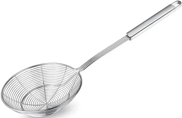 Spider Strainer Skimmer Stainless Steel Asian Strainer Ladle Frying Spoon 5.5&#034;