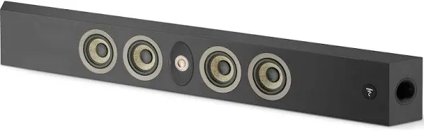 Focal 301 Bass-Reflex 2-Way On-Wall Loudspeaker (Satin Black)