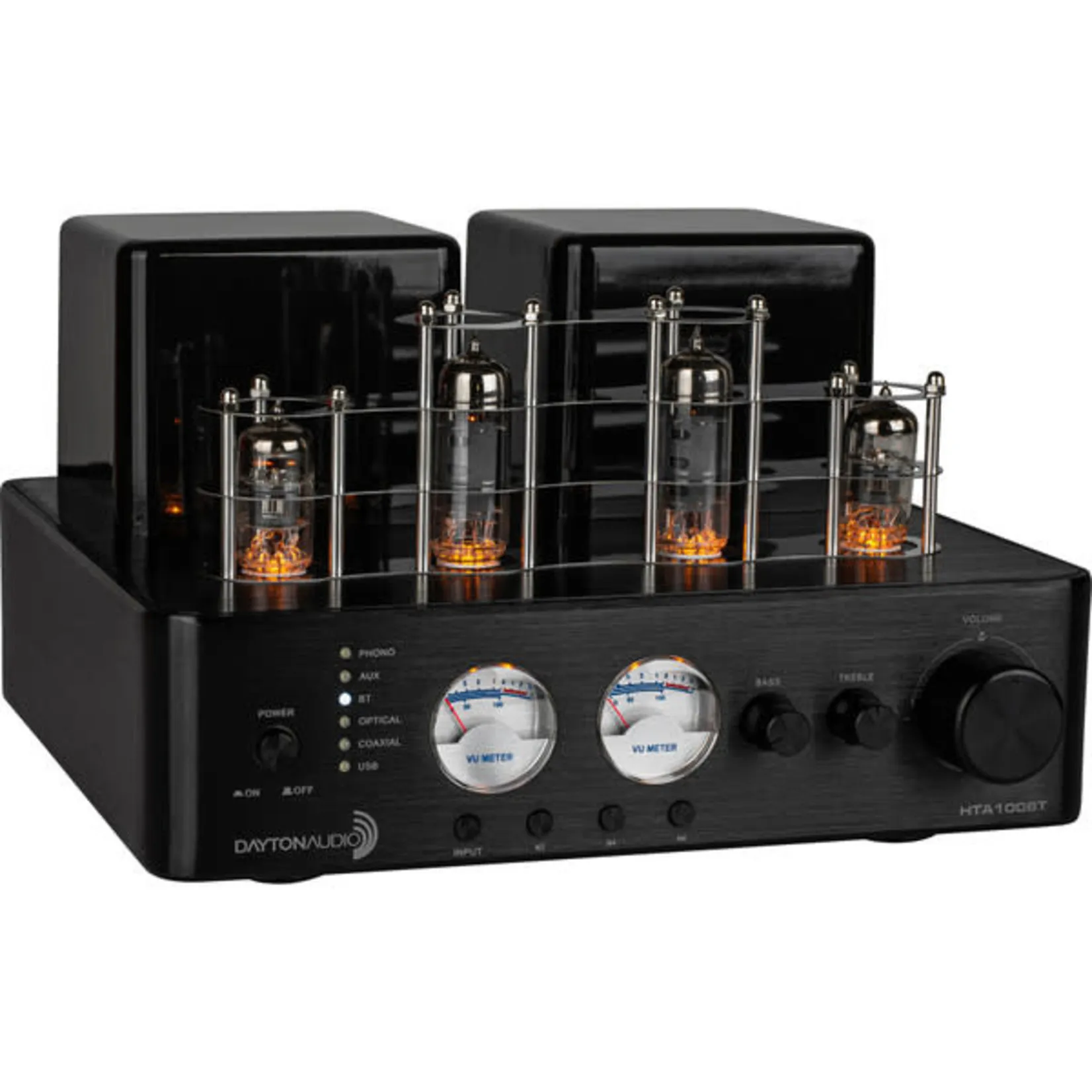 Dayton Audio HTA100BT Hybrid Stereo Tube Amplifier