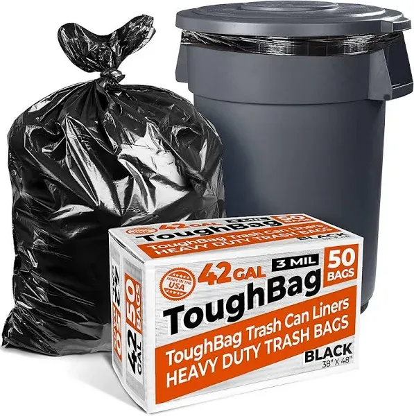 ToughBag 42 Gallon Contractor Trash Bags