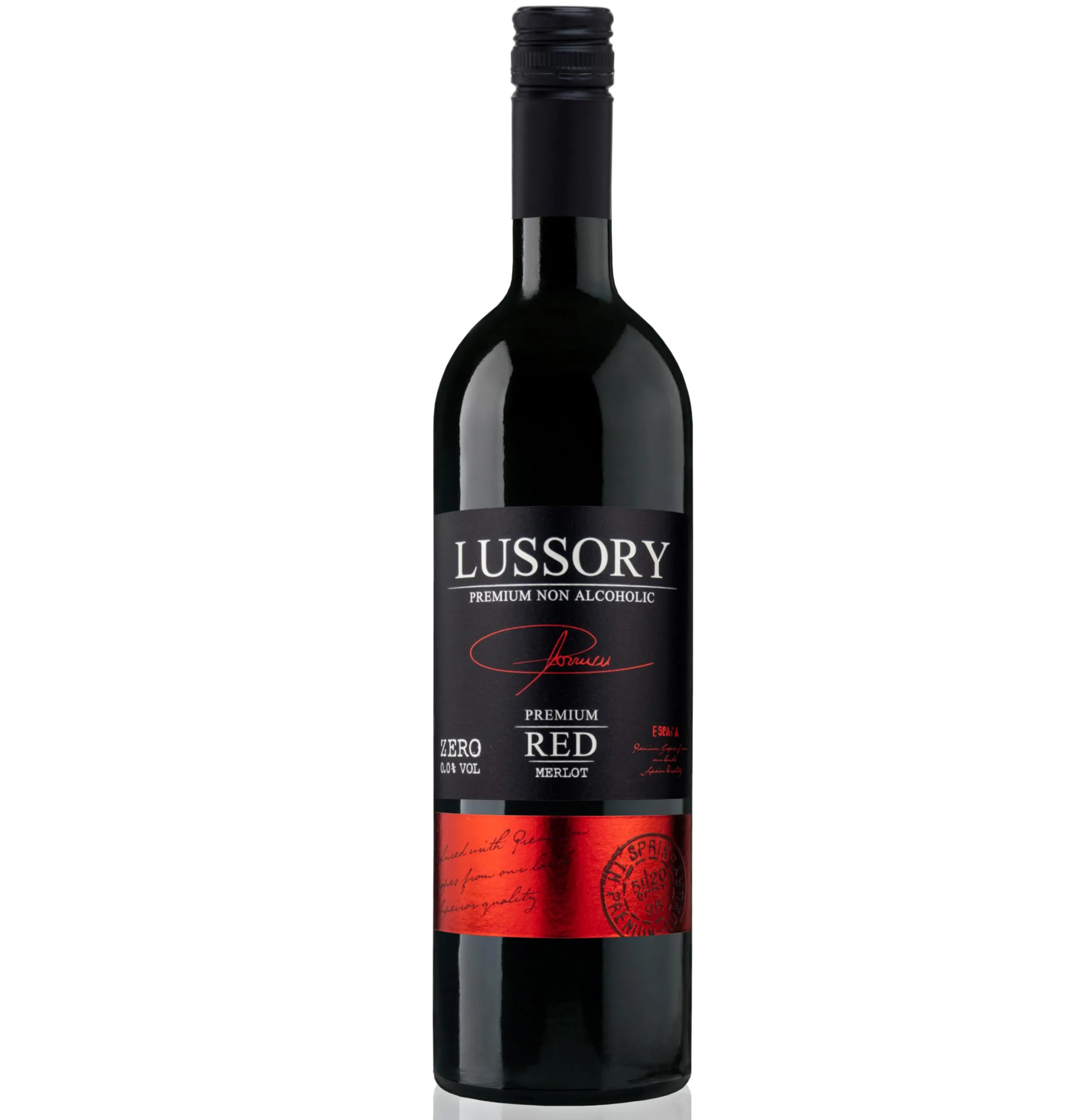 Lussory Premium Merlot Non-Alcoholic Red