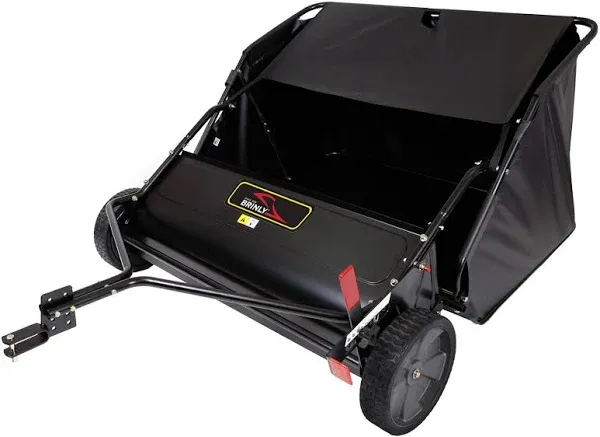 Brinly 42 in. Tow-Behind Lawn Sweeper, USA-Made