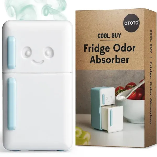 NEW!! Fridge Deodorizer by OTOTO - Baking Soda Fridge, Refrigerator Deodorizer, Baking Soda Odor Absorber, Cute Gifts, Cute Kitchen Accessories, Baking Soda Container, Kitchen Gadgets (Fridge)