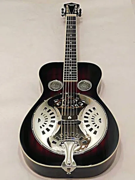 Recording King RR-36S-VS Maxwell Square Neck Resonator Vintage Sunburst | Reverb