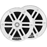 Rockford Fosgate M0-65 6-1/2&#034; 2-Way Marine Audio Coaxial Speakers - White NEW