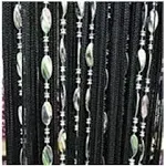 100cmX200cm Decorative Door String Curtain Beads Wall Panel Fringe Window Roo...