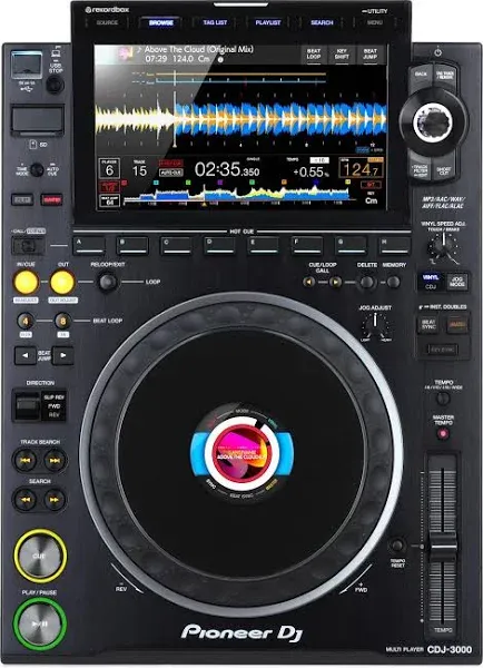 Pioneer DJ CDJ-3000 Professional Multiplayer Badge AC100V New