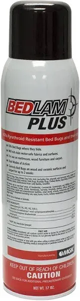 Bedlam Plus Aerosol Insecticide Eliminates Bed Bugs 17 oz Can by MGK